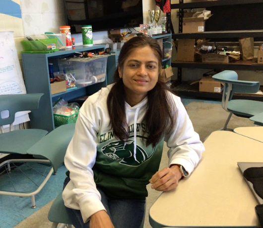 Photo of Mrs.Agrawal (taken by Jooshithaa)