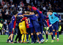  Barcelona’s victory against Real Madrid in La Liga
