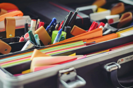 School supplies (By Tim Gouw)