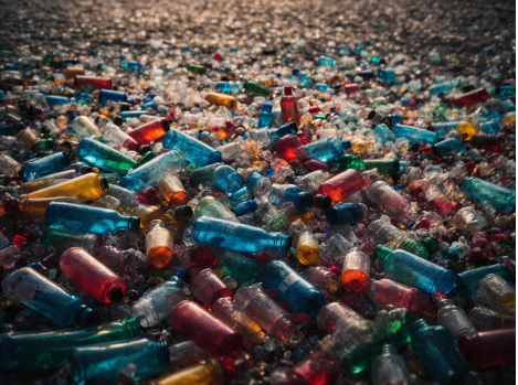 Plastic Pollution in daily life (photo by pixabay)
