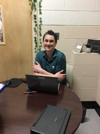 Ms.Belly (a history teacher) at IMS