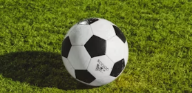 Photo of a soccer ball (found on unsplash)