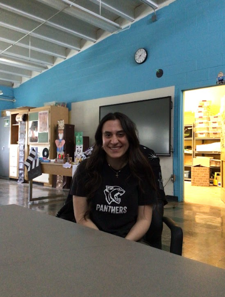 Ms.Leone (art teacher) at IMS
